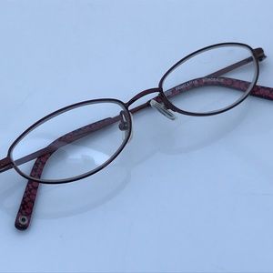 Coach Ladies Eyeglasses Frame Metal Pamela 115 Bor